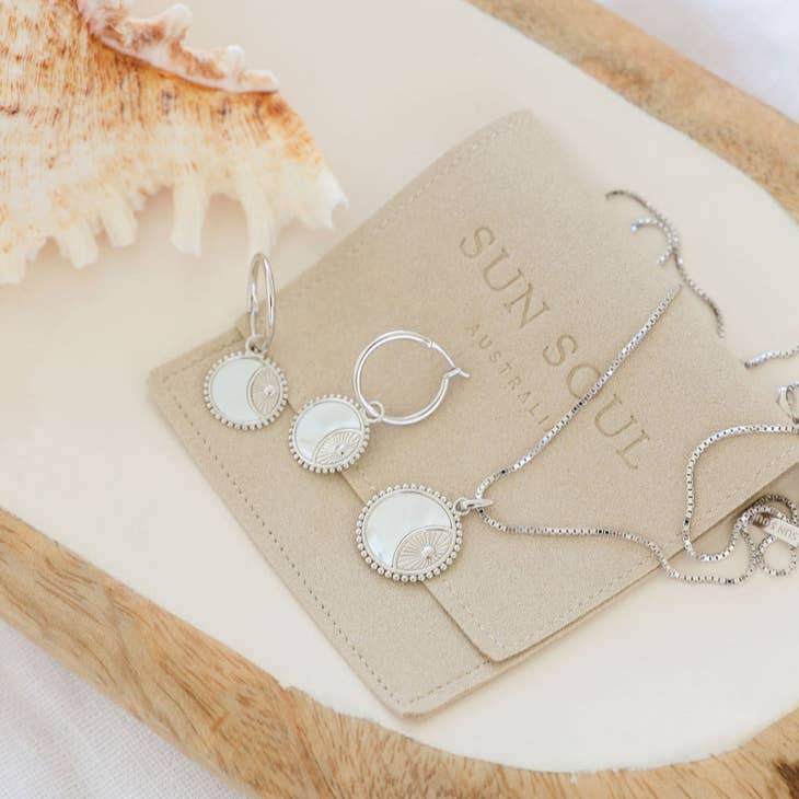 Eclipse Earrings - Silver