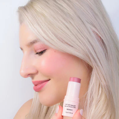 SPF 50 NATURAL LIP & CHEEK TINT - BERRY