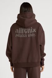 Pilates Club Hoodie Espresso