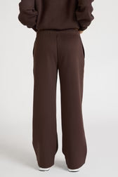 All Fenix Wide Leg Track Pant - Espresso