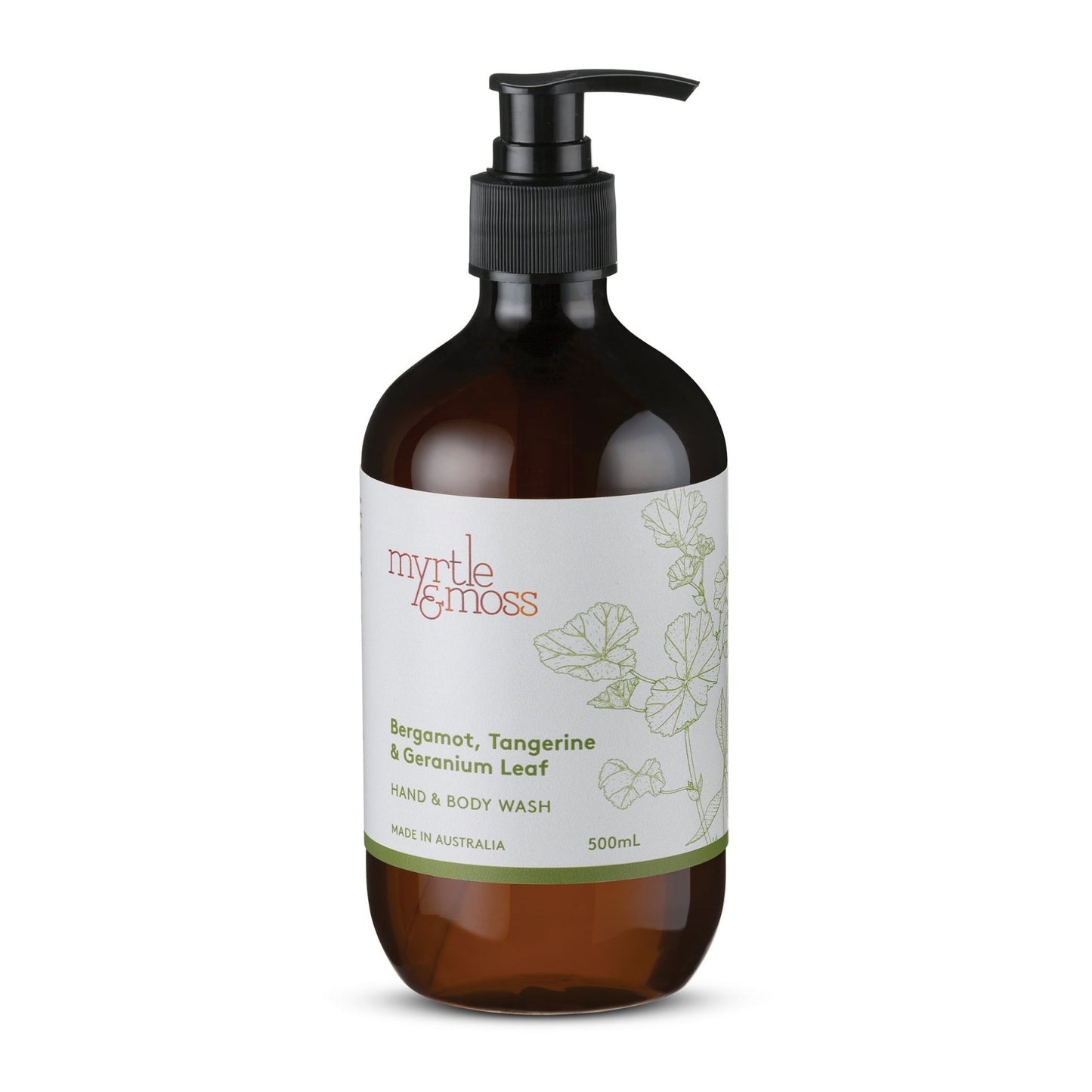 Bergamot Rind, Tangerine & Geranium Leaf- Hand and Body Wash