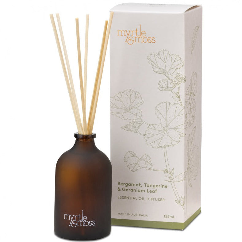 Bergamot Rind, Tangerine & Geranium Leaf- Essential Oil Diffuser