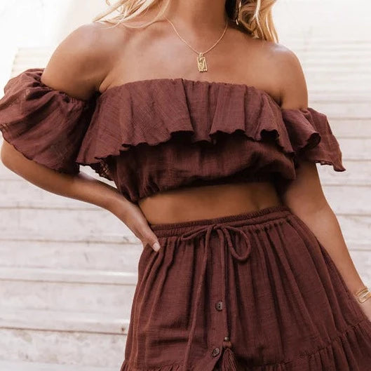 Mary Crop - Chocolate