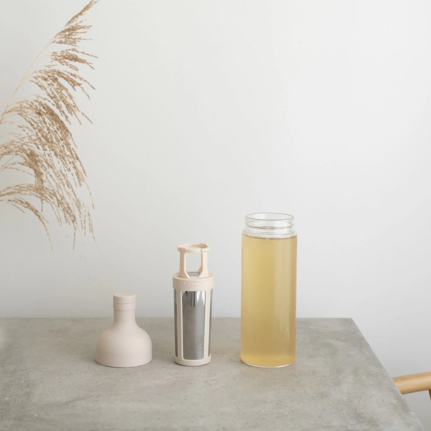 Iced Tea Bottle - Beige