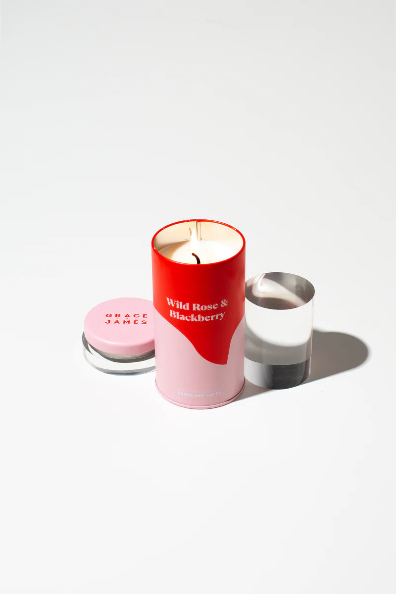 Wild Rose & Blackberry Candle