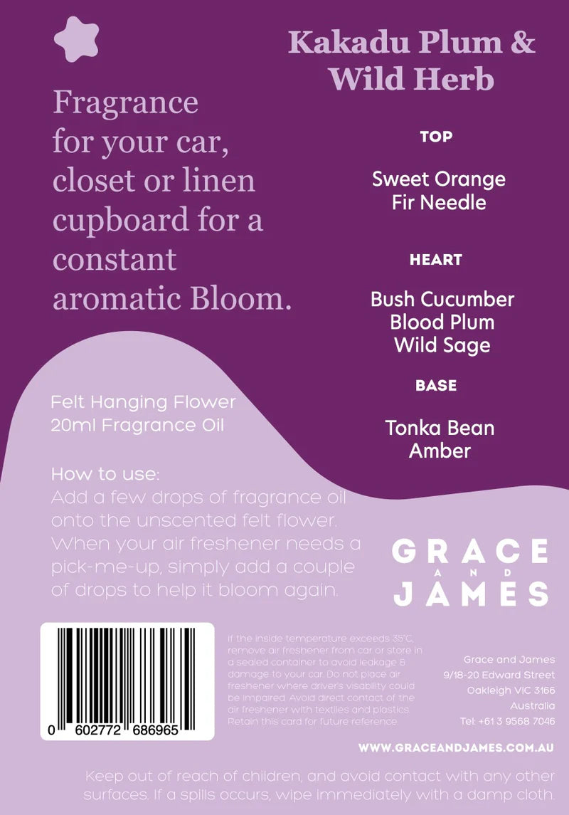 Kakadu Plum & Wild Herb - Air Freshener