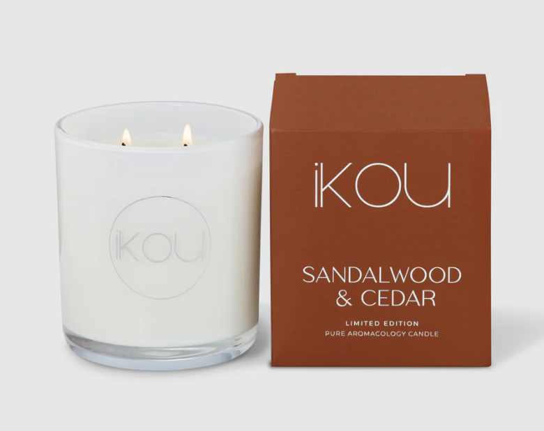 Sandalwood & Cedar Large Candle