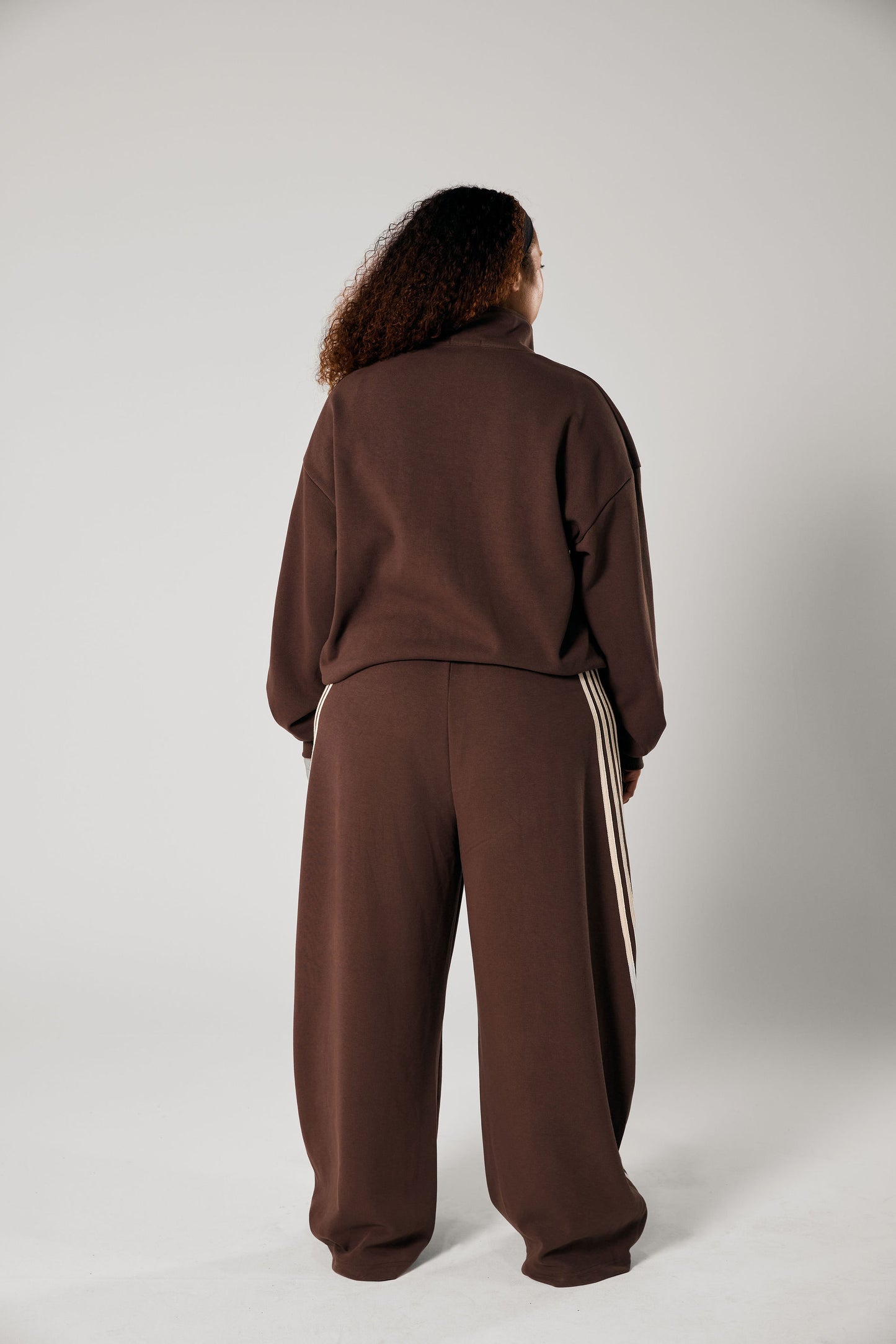 Zip Jumper - Brown