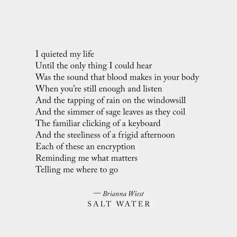 Salt Water - Book