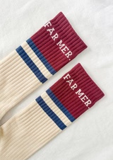 FAR MER Better in Boots Socks