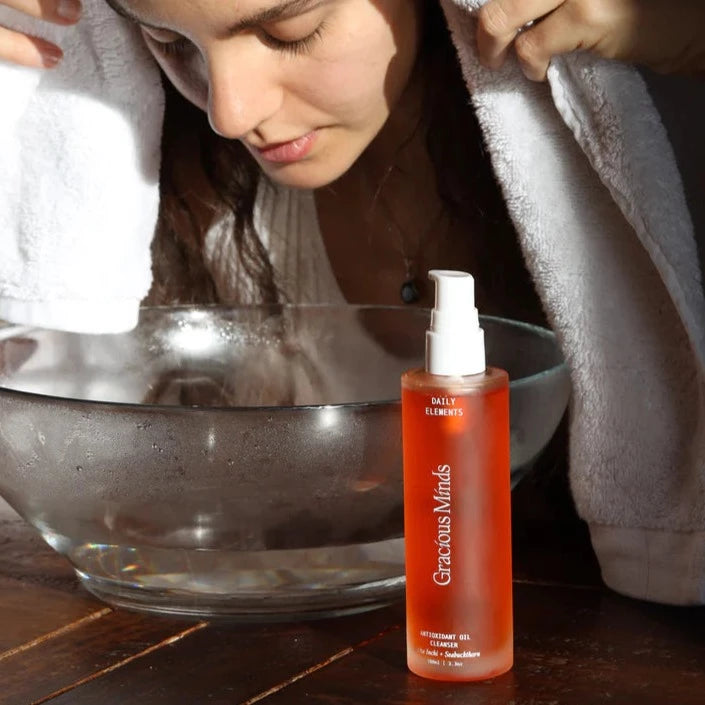 Antioxidant to Oil Cleanser
