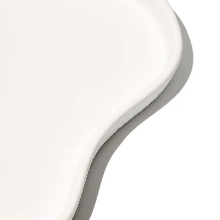 Ceramic Curvy Edged Plate