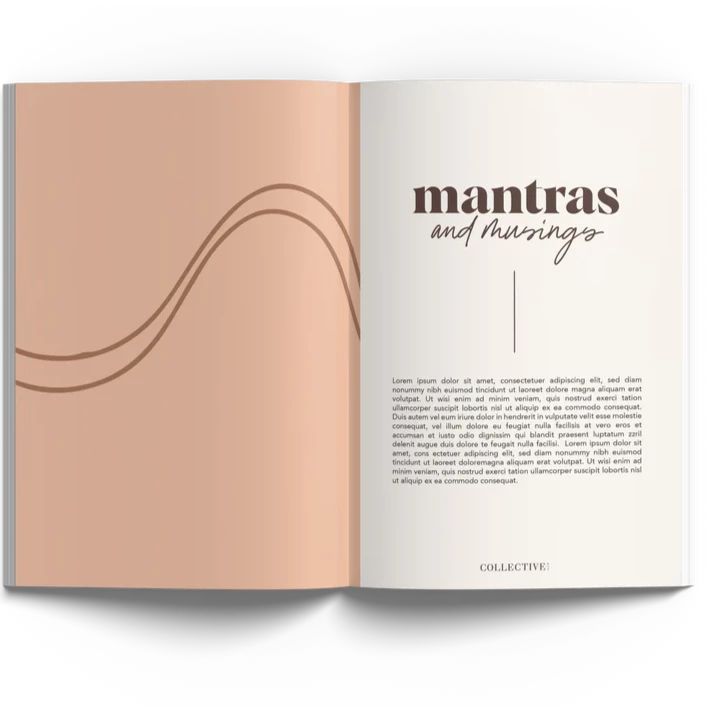 Mantras and Musings Journal