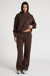 All Fenix Wide Leg Track Pant - Espresso