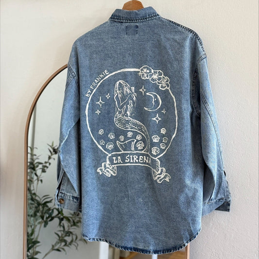 La Sirena Denim Shacket