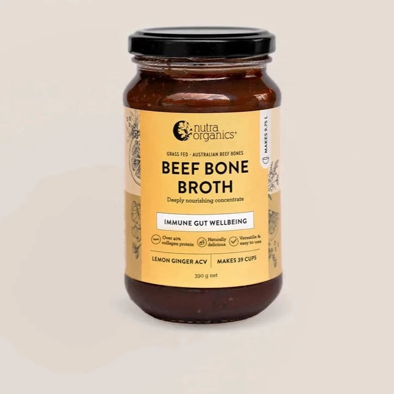 Beef Bone Concentrates - Lemon Ginger ACV