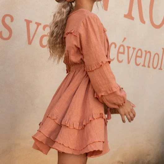 Lily Dress- Dusty Pink