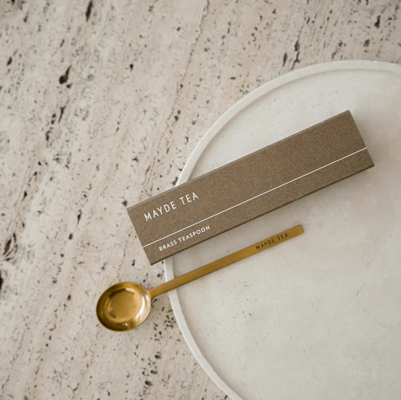 Brass Serving Spoon