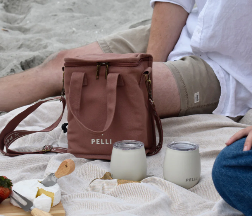 Outside of the Box Cask - Wine Cask Cooler Bag - Mulberry