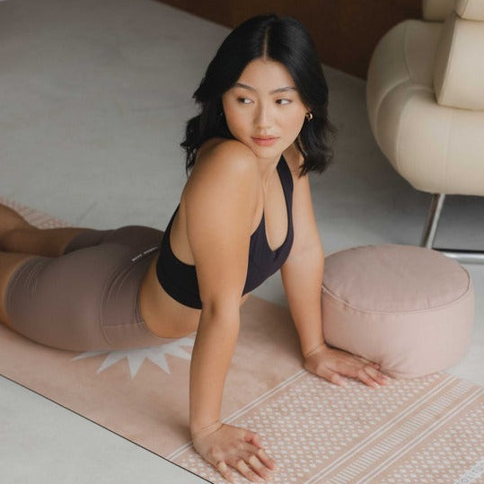 Yoga Mat - Apricot Rise