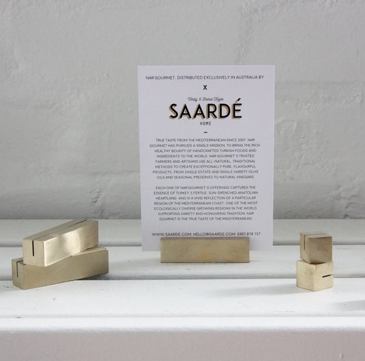 Brass Photo/Card Holder | Small