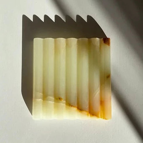 Stone Soap Dish - Jade Onyx