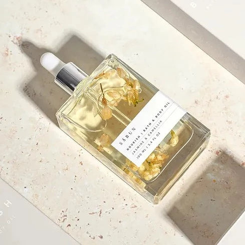 Bath and Body Oil - Nourish - Jasmine & Camellia