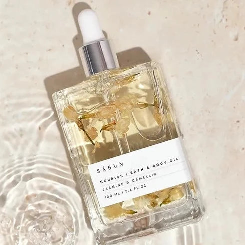 Bath and Body Oil - Nourish - Jasmine & Camellia