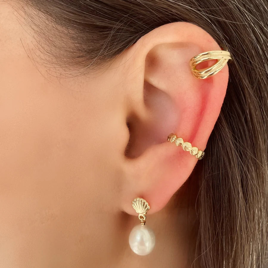 Ear Sea Shell Seashell Ear Cuff – Soulful Earth